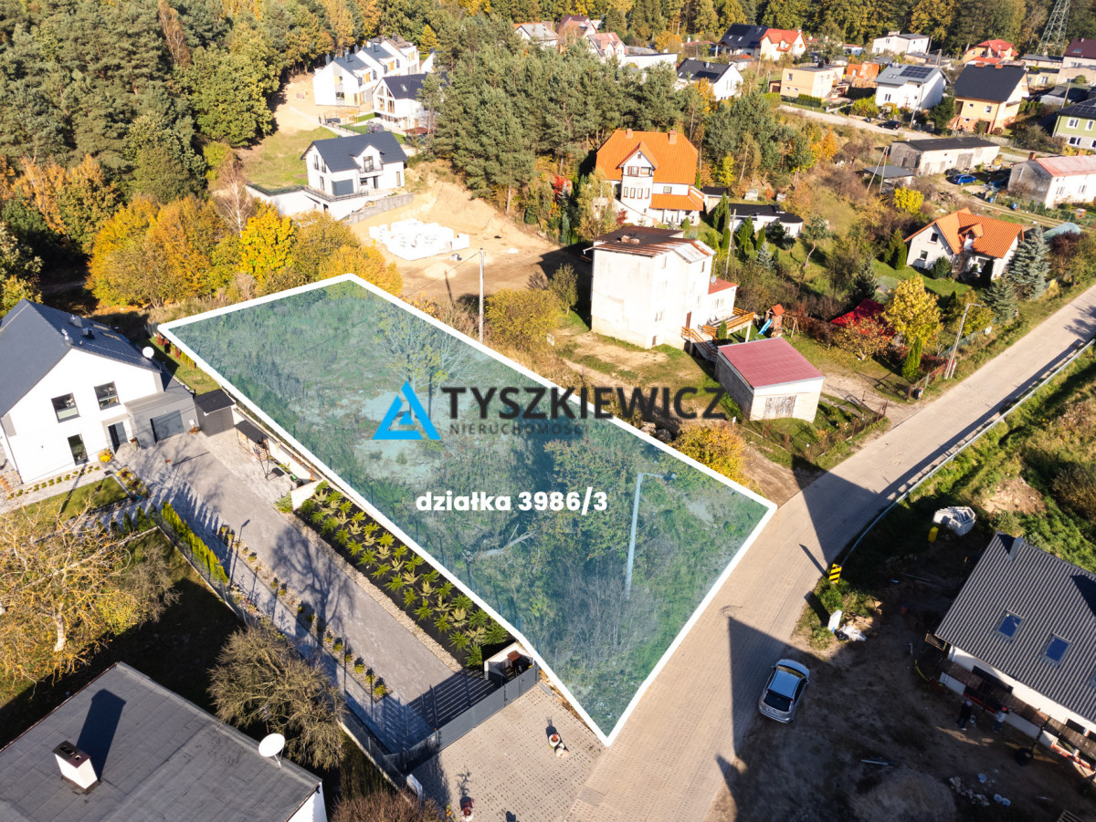 Działka z widokiem na TPK! Wyrównana Gdynia Chwarzno-Wiczlino