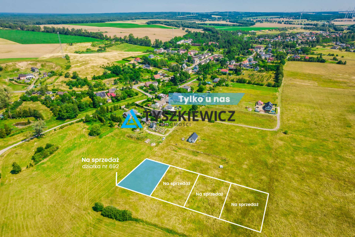 Działka 9km od Łeby! Wicko 