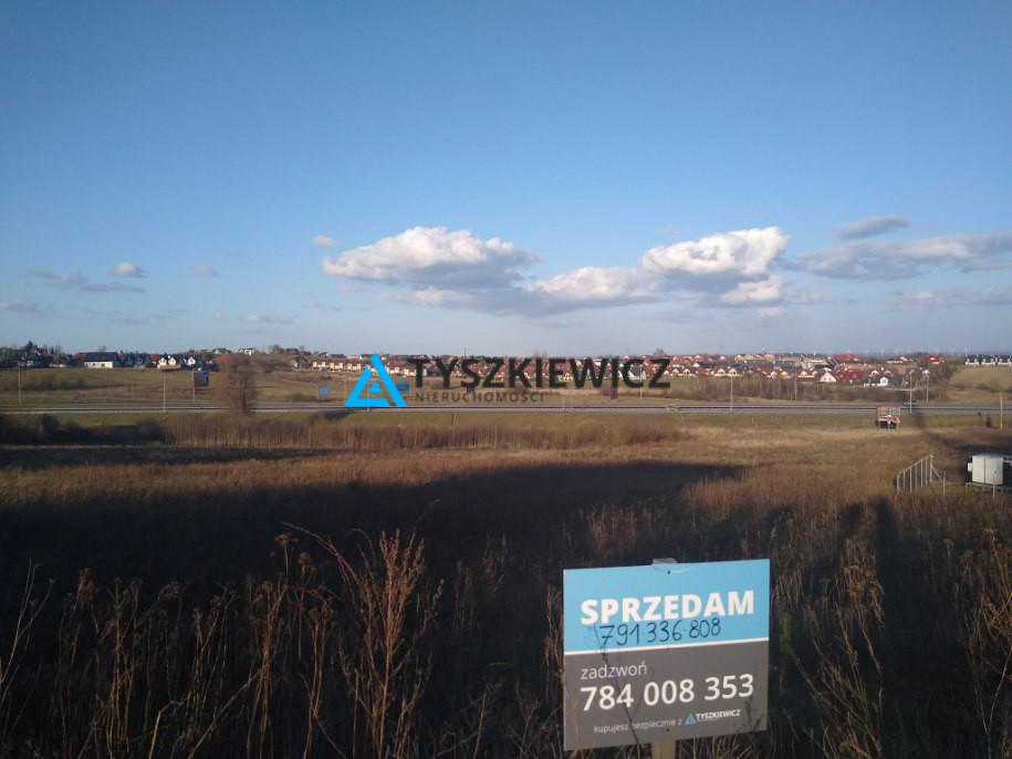 Działka usługowa produkcyjna lub pod magazyny Jankowo Gdańskie 