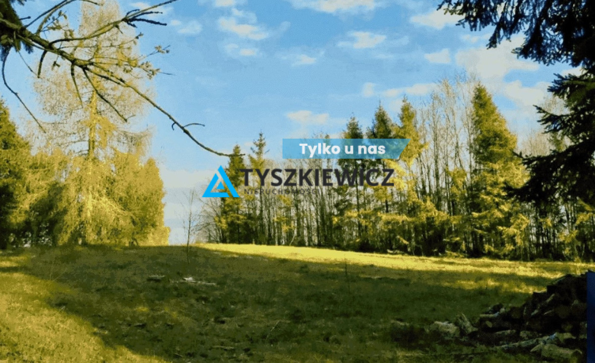Gowidlino - urokliwa działka budowlana przy lesie Gowidlino 