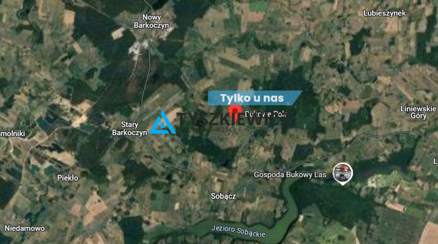 Działka budowlana letniskowa Sobącz Bukowe Pole