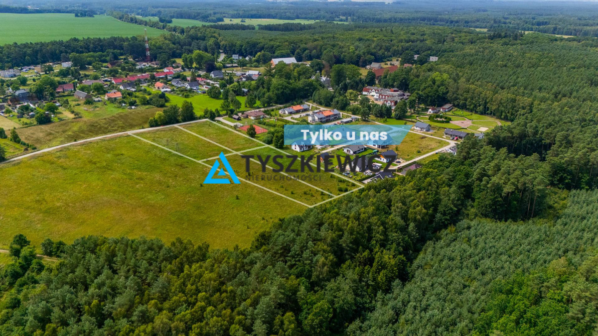 1,5 hektara z wydanym planem zagospodarowania Lubuczewo 