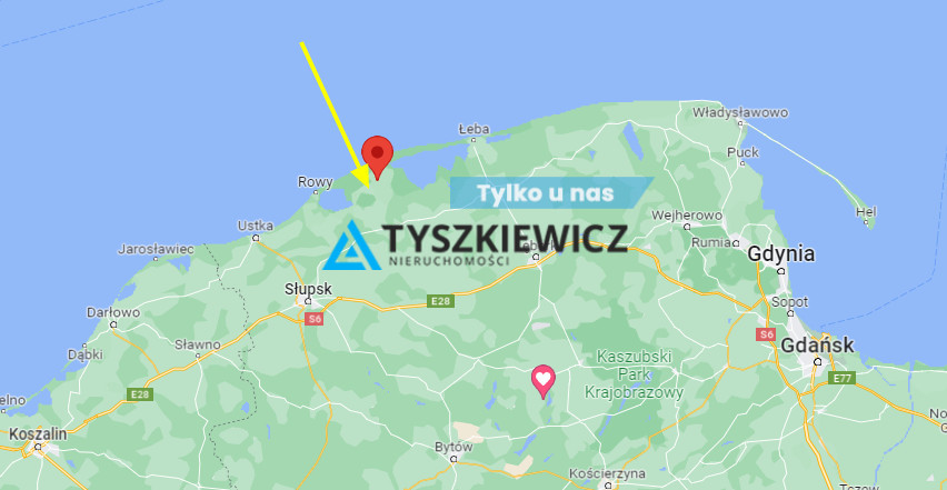 Smołdziński Las działka inwestycyjna Smołdziński Las 