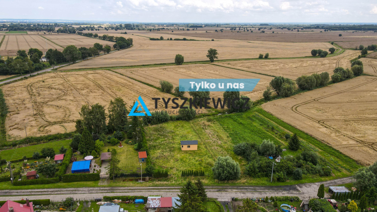 Dwie działki z nowym domkiem rekreacyjnym! Myszewo 